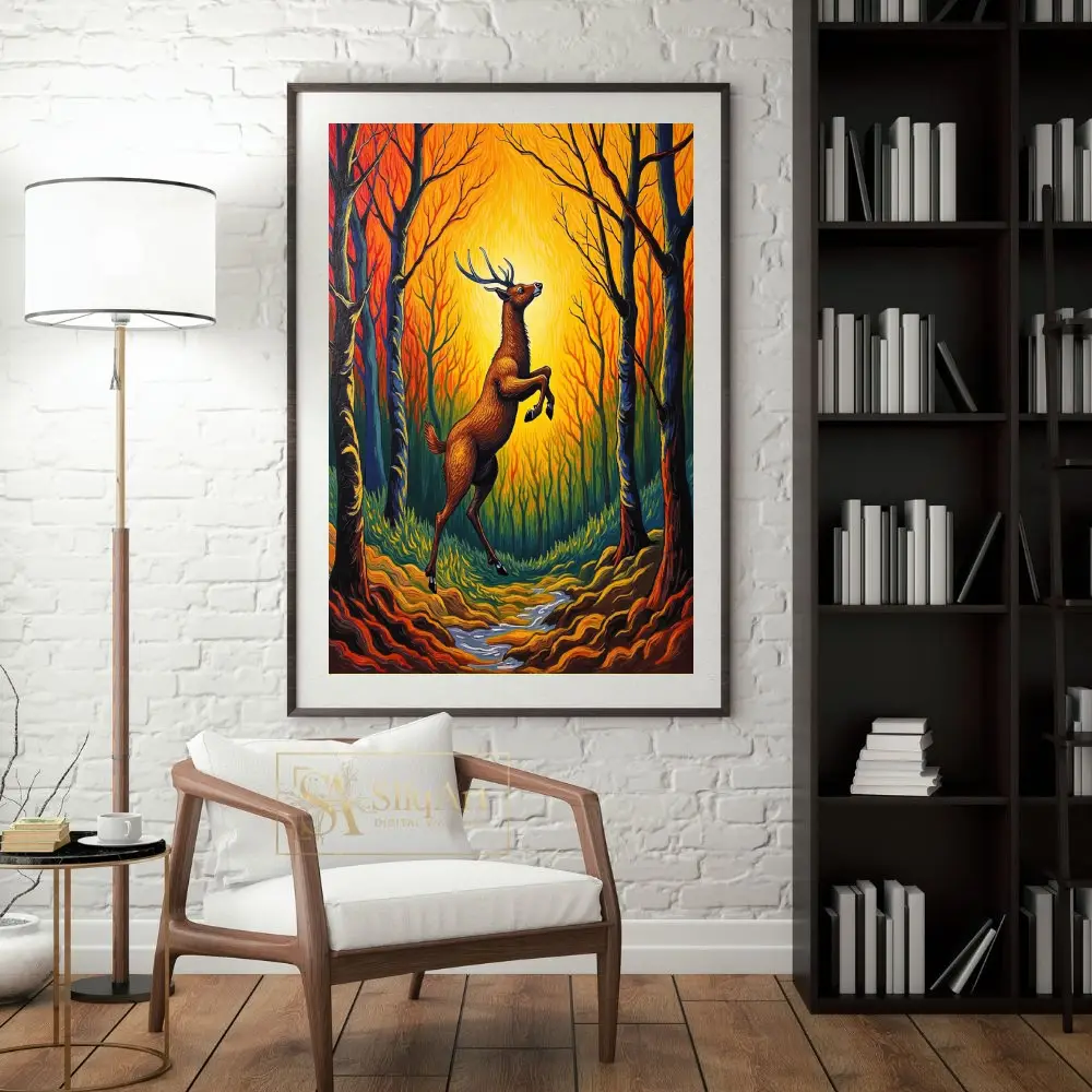 ANI-deer-amongst-trees-132-04 ANI deer amongst trees 132