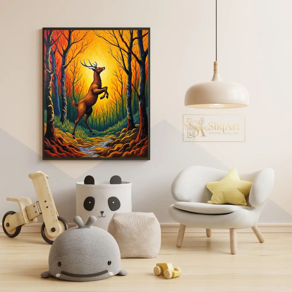 ANI-deer-amongst-trees-132-05 ANI deer amongst trees 132