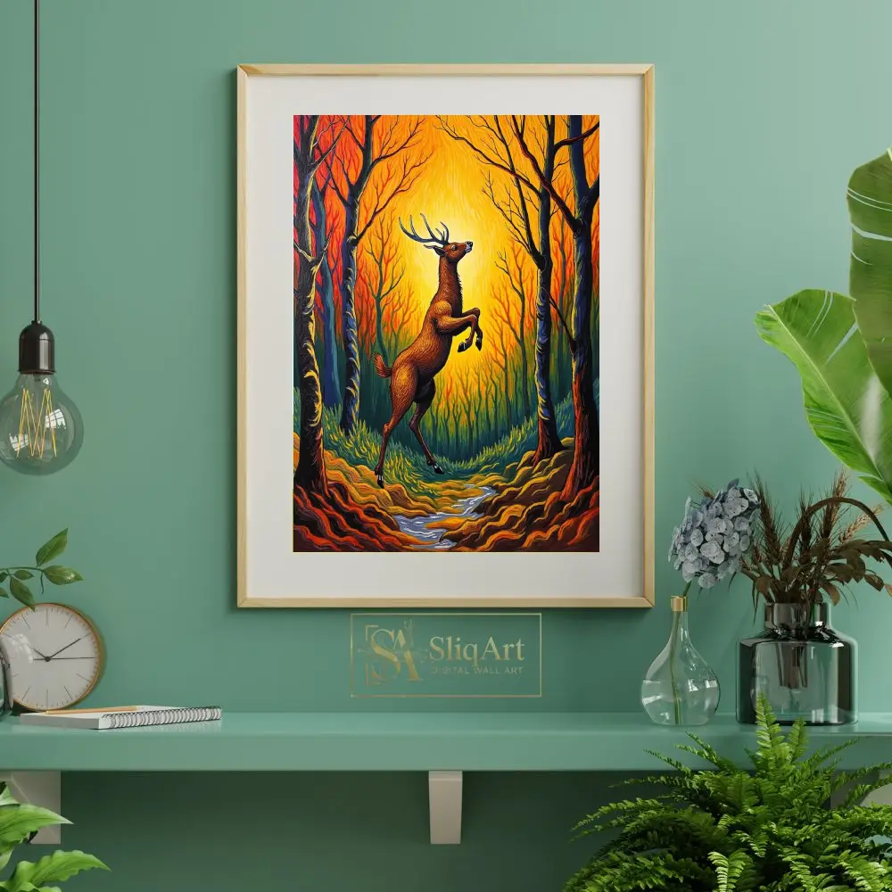 ANI-deer-amongst-trees-132-06 ANI deer amongst trees 132