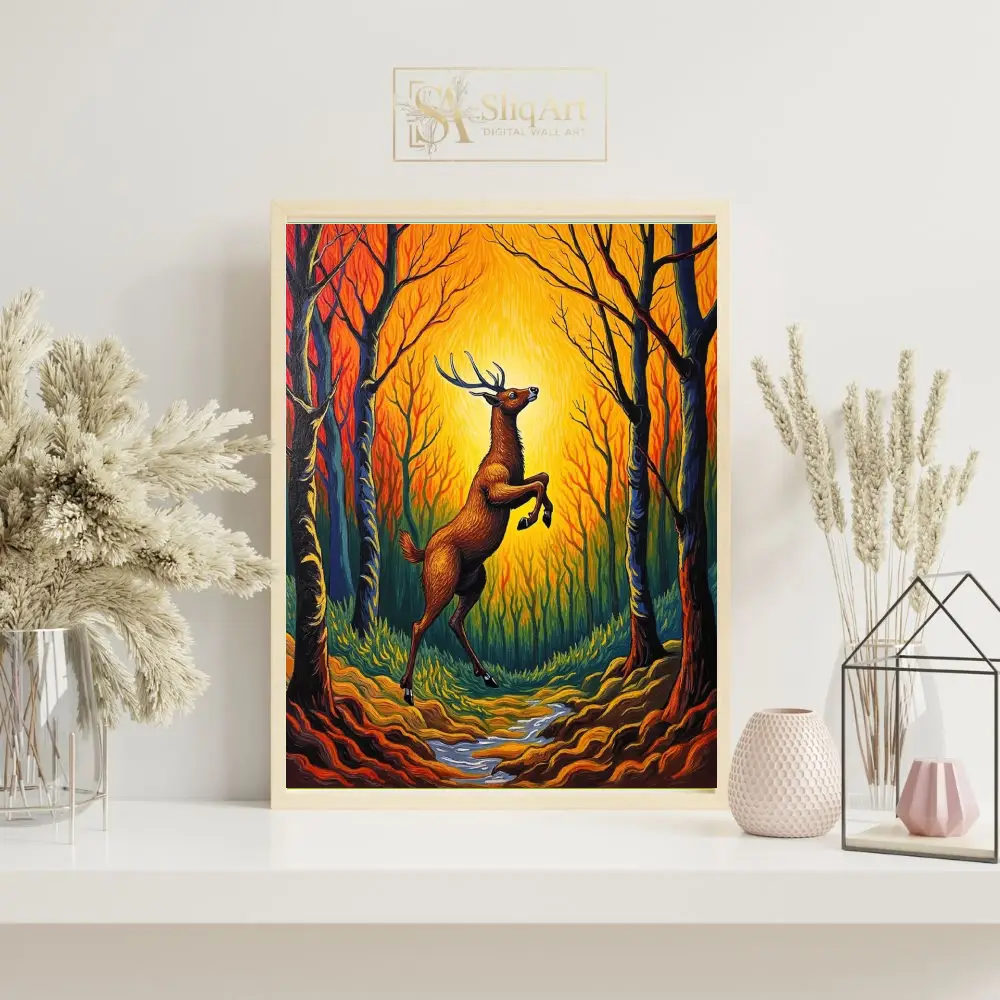 ANI-deer-amongst-trees-132-07 ANI deer amongst trees 132