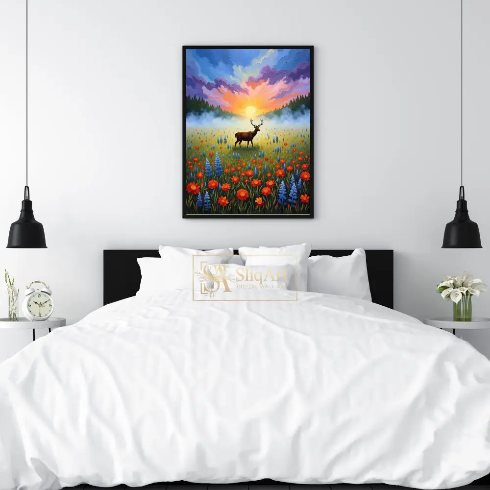 ANI-deer-and-flowers-in-field-133-02 ANI deer and flowers in field 133