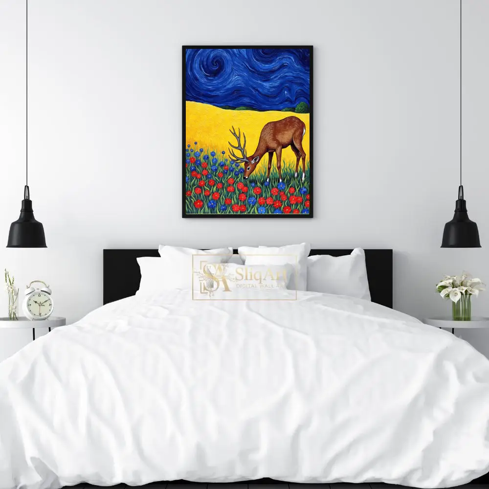 ANI-deer-in-flower-field-149-02 ANI deer in flower field 149