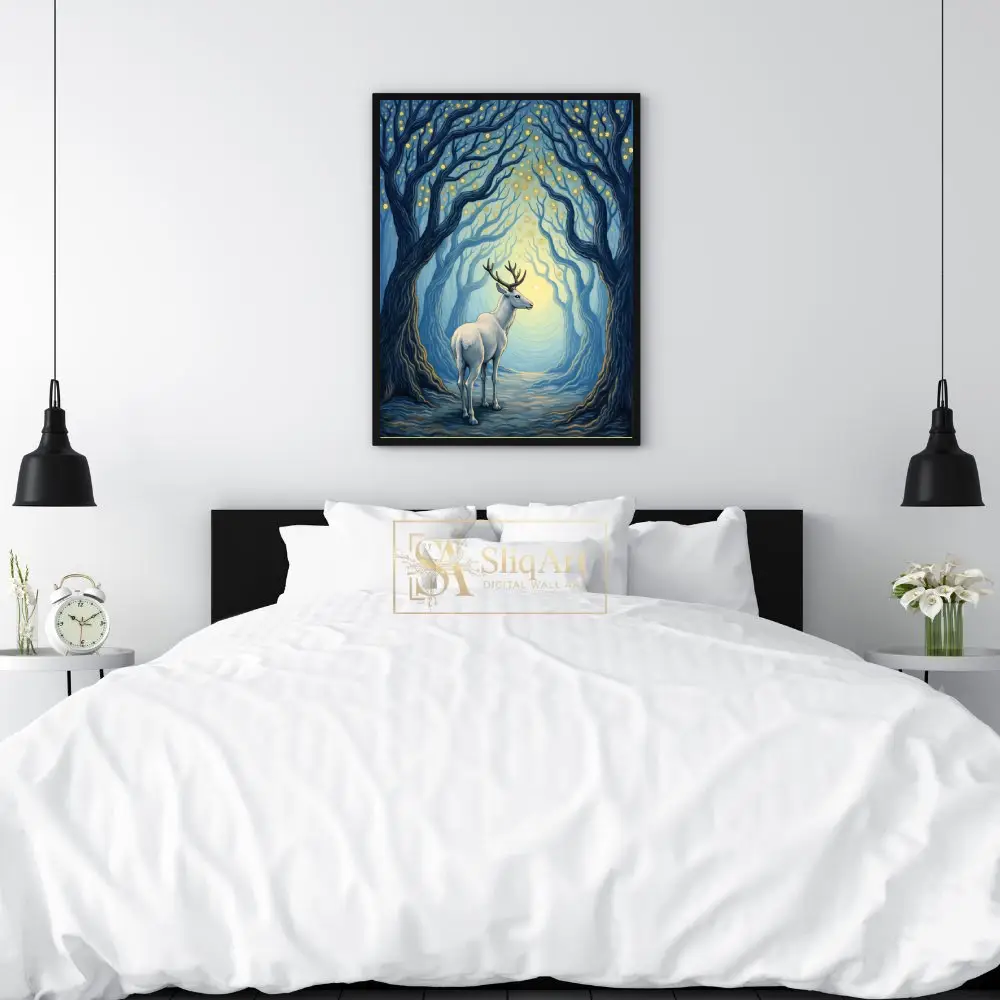 ANI-deer-in-moonlit-forest-158-02 ANI deer in moonlit forest 158