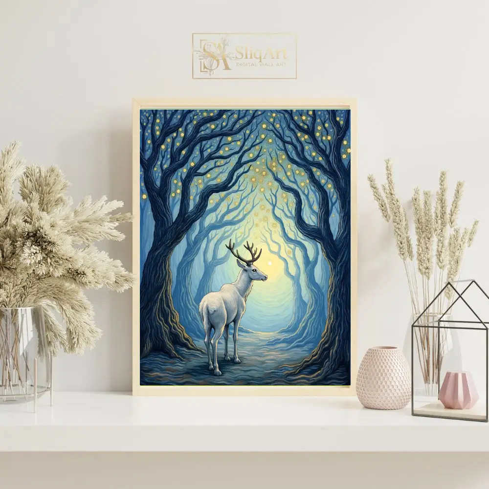 ANI-deer-in-moonlit-forest-158-07 ANI deer in moonlit forest 158