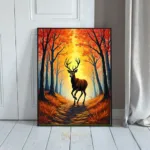 ANI deer in wooded park 165