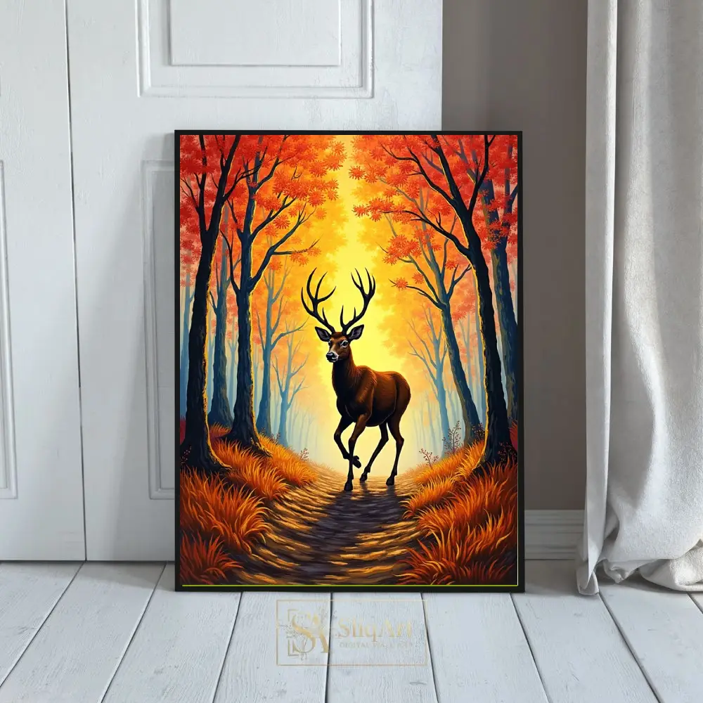 ANI-deer-in-wooded-park-165-01 ANI deer in wooded park 165