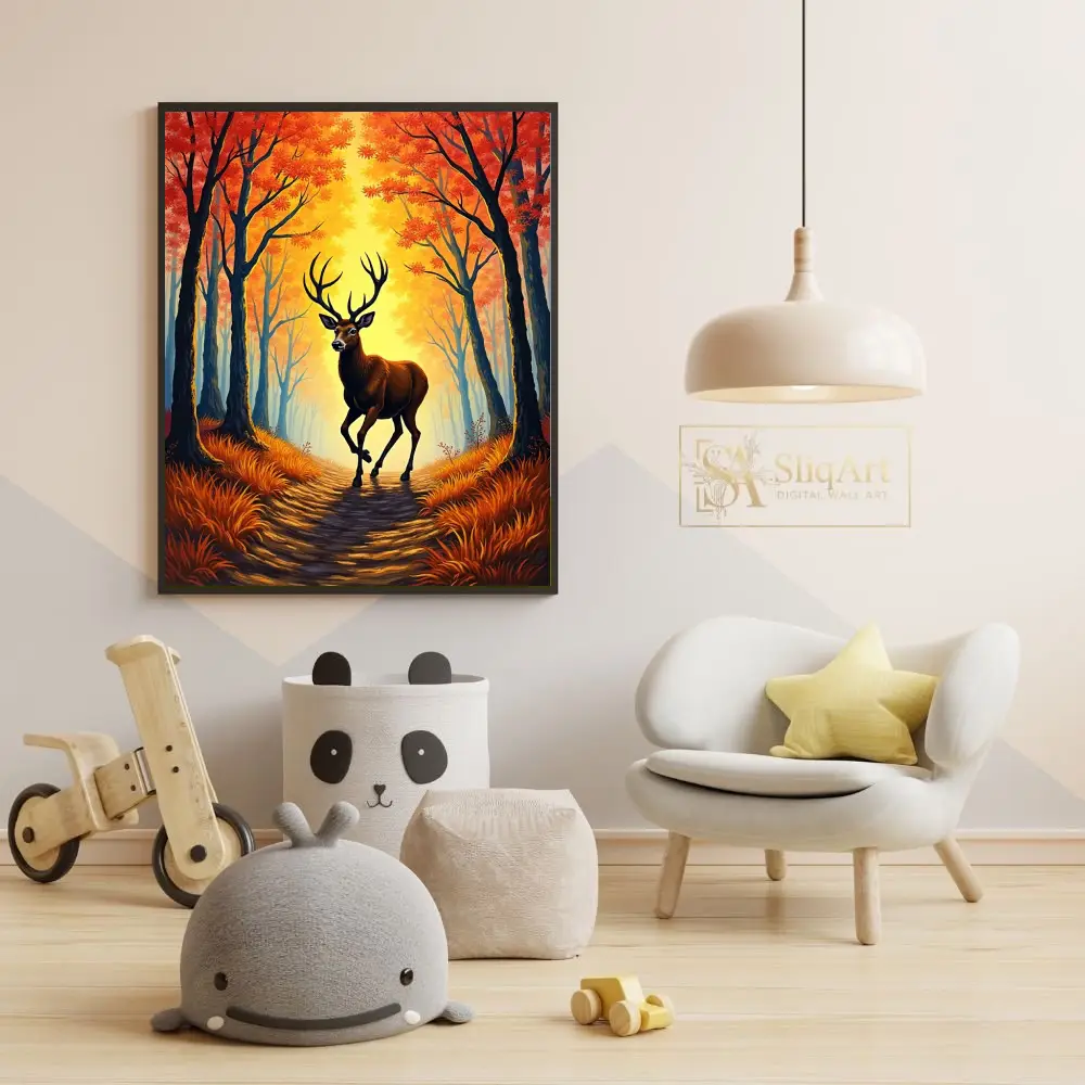 ANI-deer-in-wooded-park-165-05 ANI deer in wooded park 165