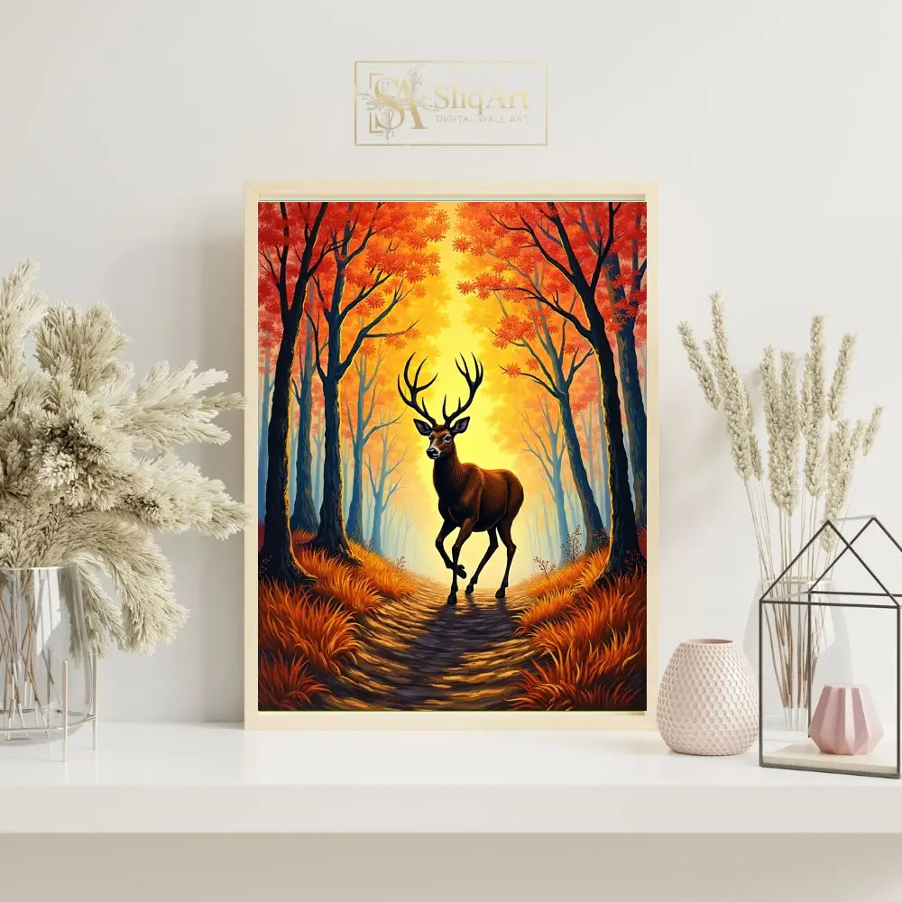 ANI-deer-in-wooded-park-165-07 ANI deer in wooded park 165