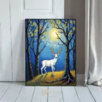 ANI deer under trees at night 181