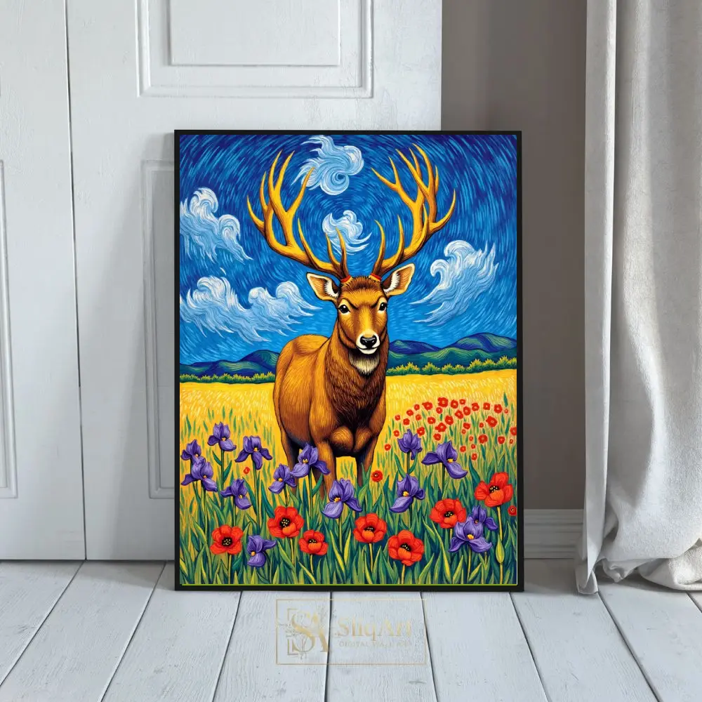 ANI-deer-with-flowers-184-01 ANI deer with flowers 184