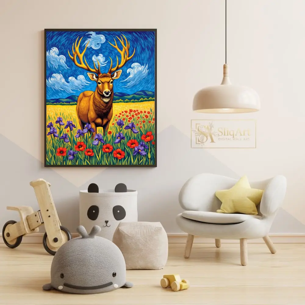 ANI-deer-with-flowers-184-05 ANI deer with flowers 184