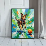ANI dog running ball 189