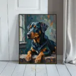 ANI dog sitting on ledge 191