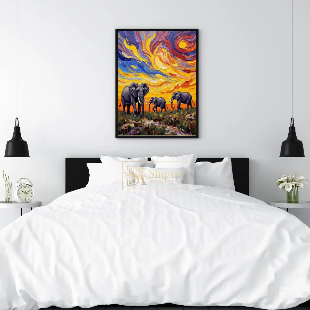 ANI-elephant-herd-sunset-197-02 ANI elephant herd sunset 197