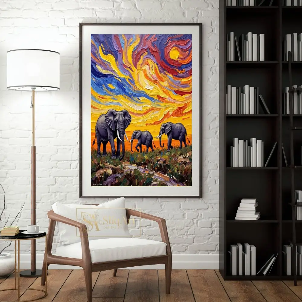 ANI-elephant-herd-sunset-197-04 ANI elephant herd sunset 197