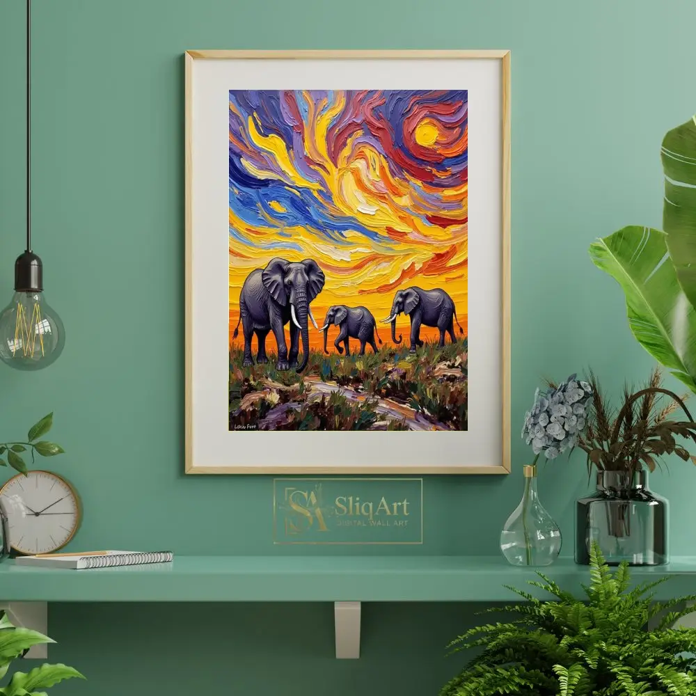 ANI-elephant-herd-sunset-197-06 ANI elephant herd sunset 197