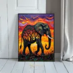ANI elephant sunset 205