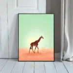 ANI giraffe walking in field 243