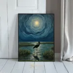 ANI great egret at twilight 253