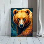 ANI grizzly bear portrait 257