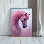 ANI horse rain portrait 267