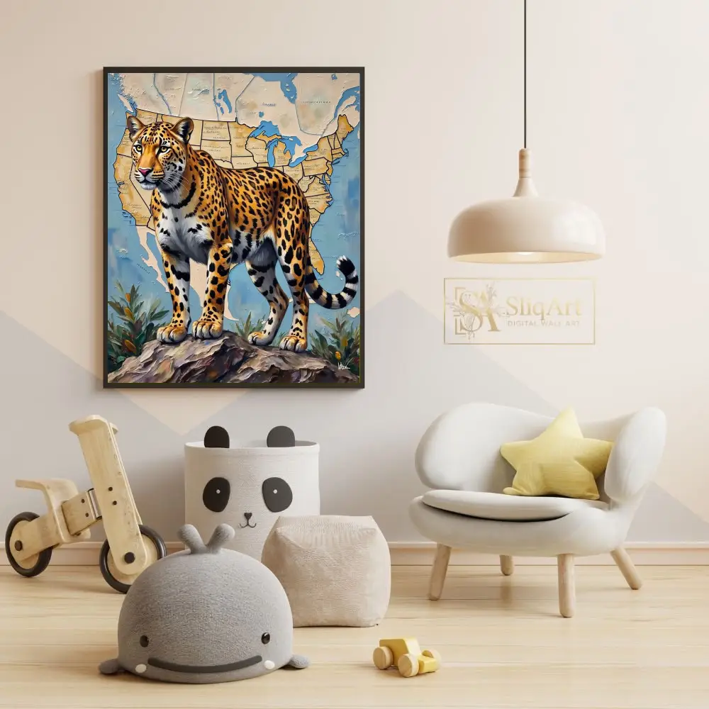 ANI-leopard-in-state-shaped-painting-294-05 ANI leopard in state shaped painting 294