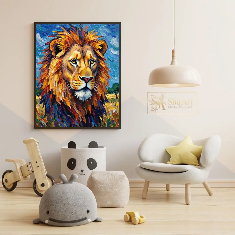 ANI-lion-portrait-artwork-307-05 ANI lion portrait artwork 307