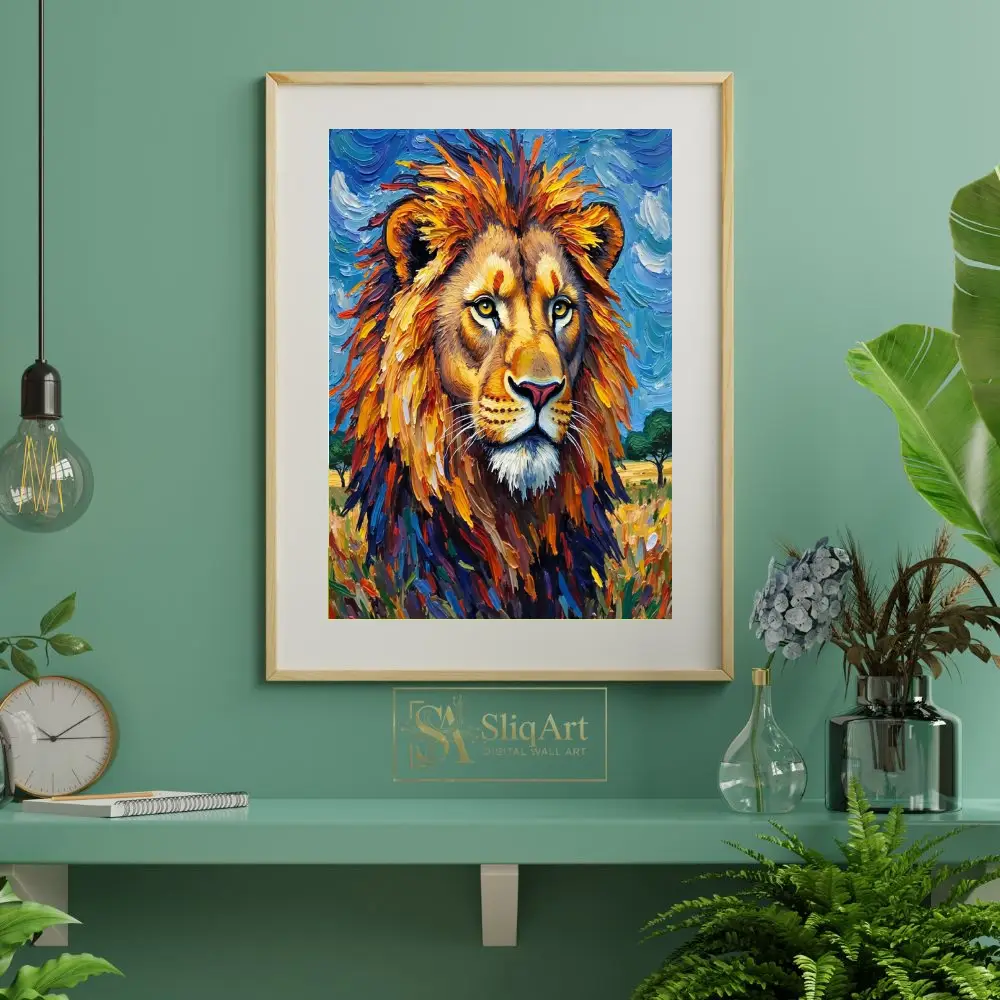 ANI-lion-portrait-artwork-307-06 ANI lion portrait artwork 307