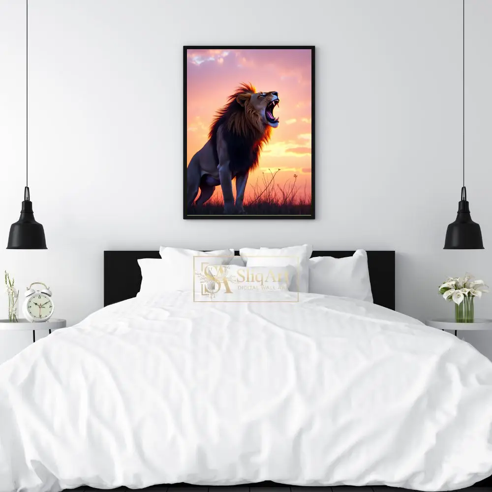 ANI-lion-roar-sunset-309-02 ANI lion roar sunset 309