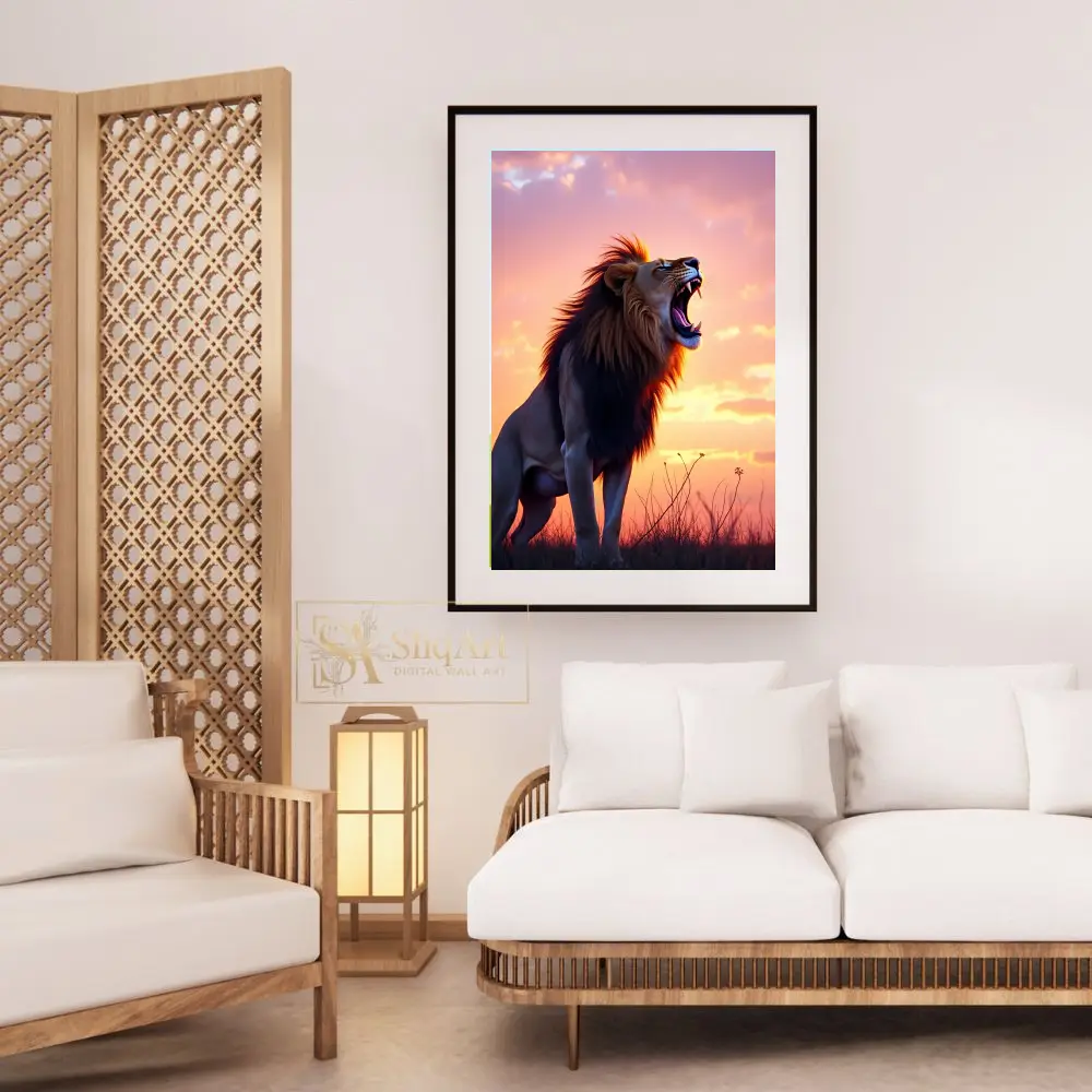 ANI-lion-roar-sunset-309-03 ANI lion roar sunset 309