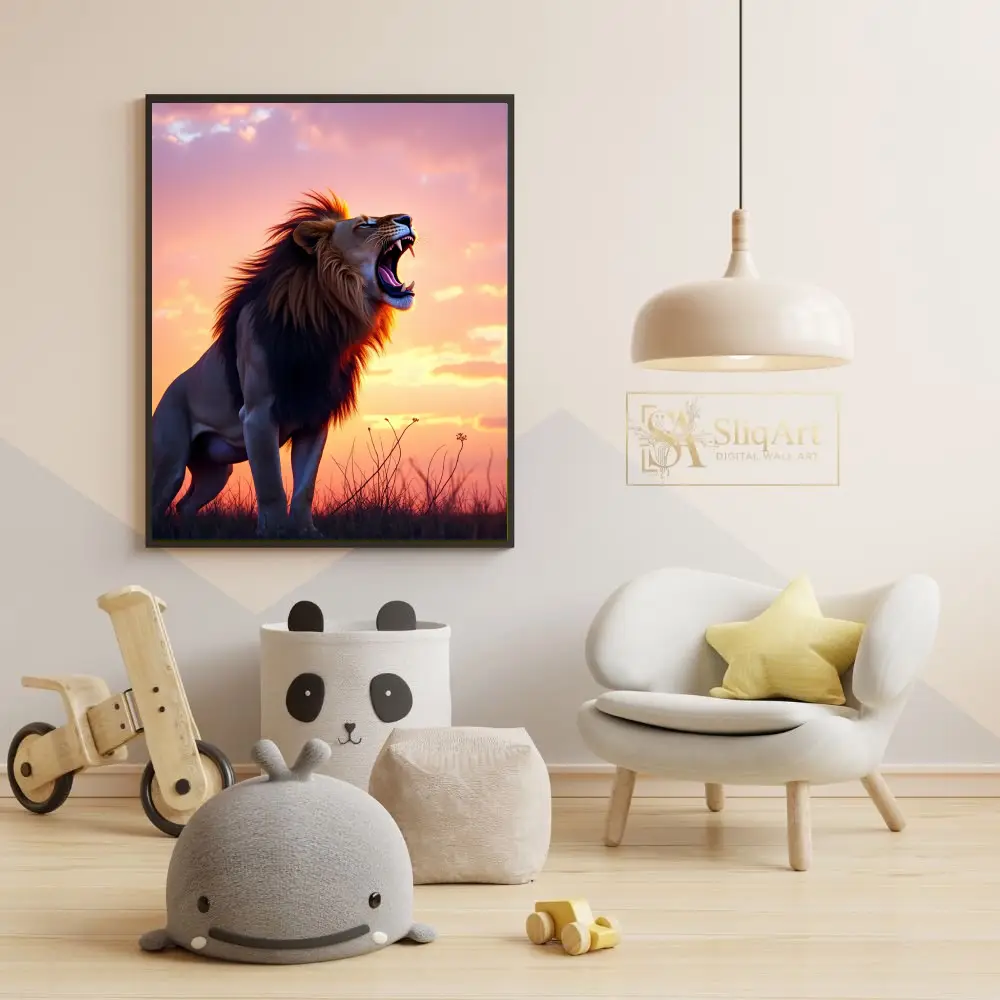 ANI-lion-roar-sunset-309-05 ANI lion roar sunset 309