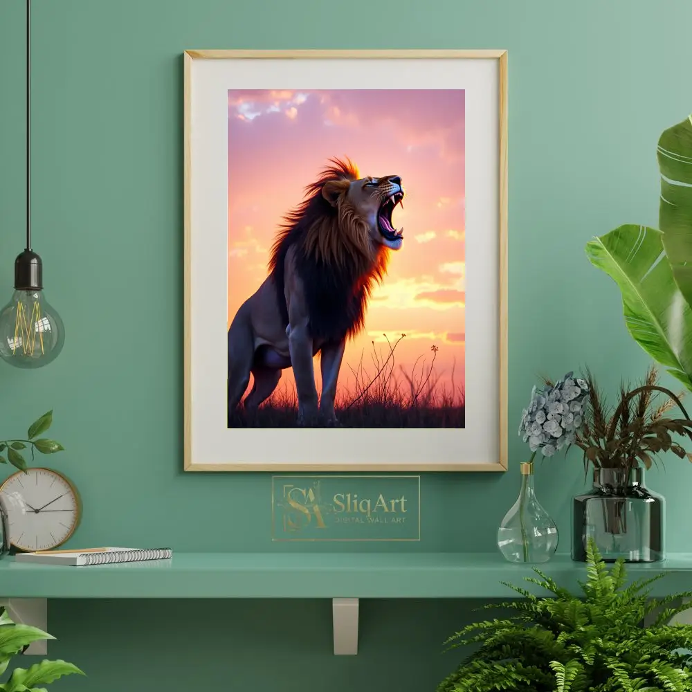 ANI-lion-roar-sunset-309-06 ANI lion roar sunset 309