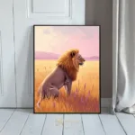 ANI lion standing in field 311