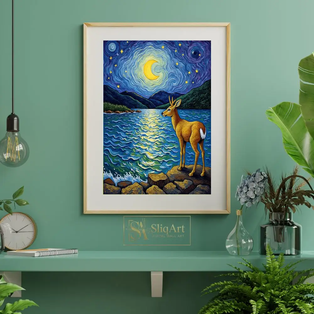 ANI-moonlit-deer-by-lake-318-06 ANI moonlit deer by lake 318