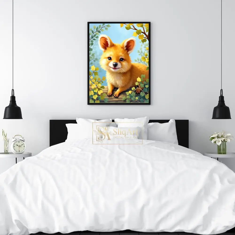 ANI-red-fox-sitting-on-log-357-02 ANI red fox sitting on log 357