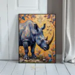 ANI rhino portrait artwork 364