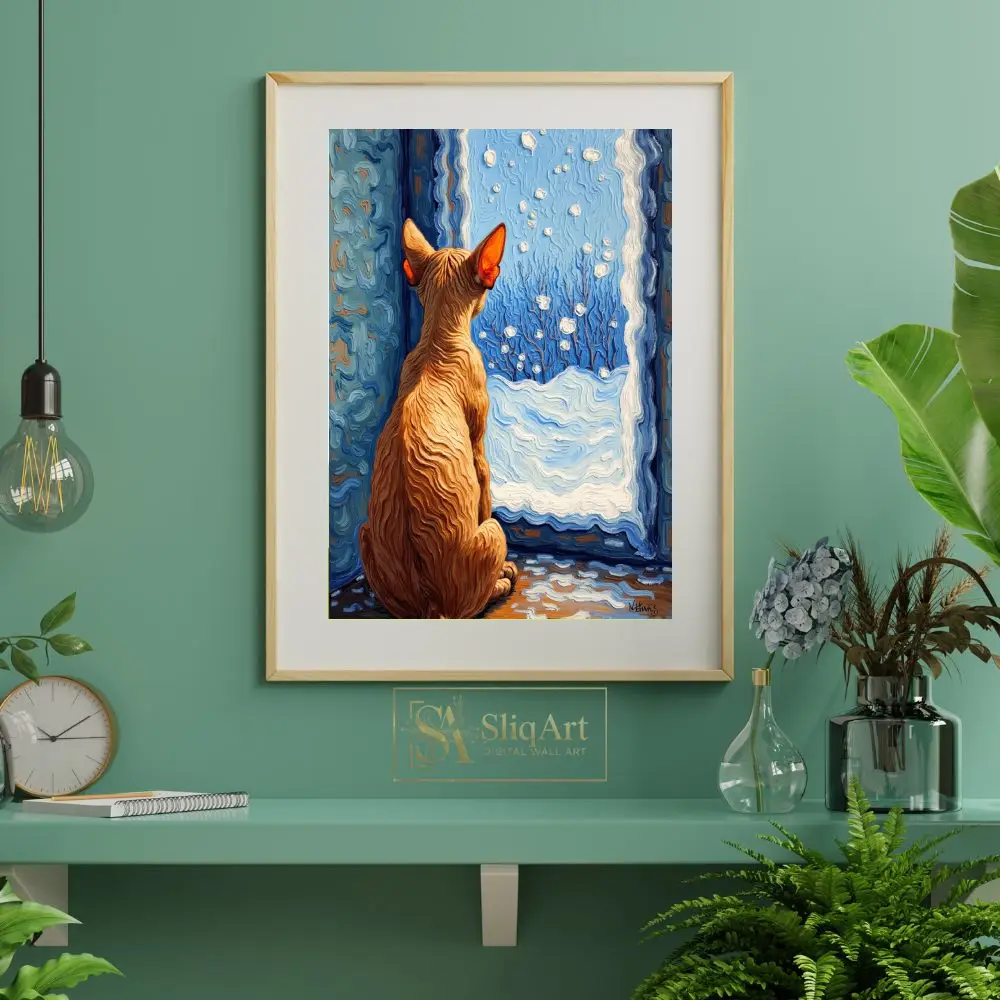 ANI-siamese-cat-looking-out-a-window-in-the-snow-384-06 ANI siamese cat looking out a window in the snow 384