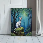 ANI siamese cat on rock 386