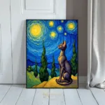 ANI siamese cat under the stars 395