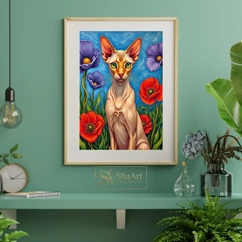 ANI-siamese-cat-with-flowers-397-06 ANI siamese cat with flowers 397