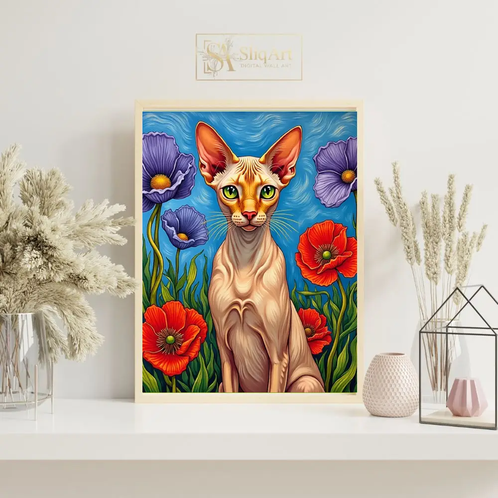 ANI-siamese-cat-with-flowers-397-07 ANI siamese cat with flowers 397