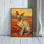 ANI sphynx cat illustration 409