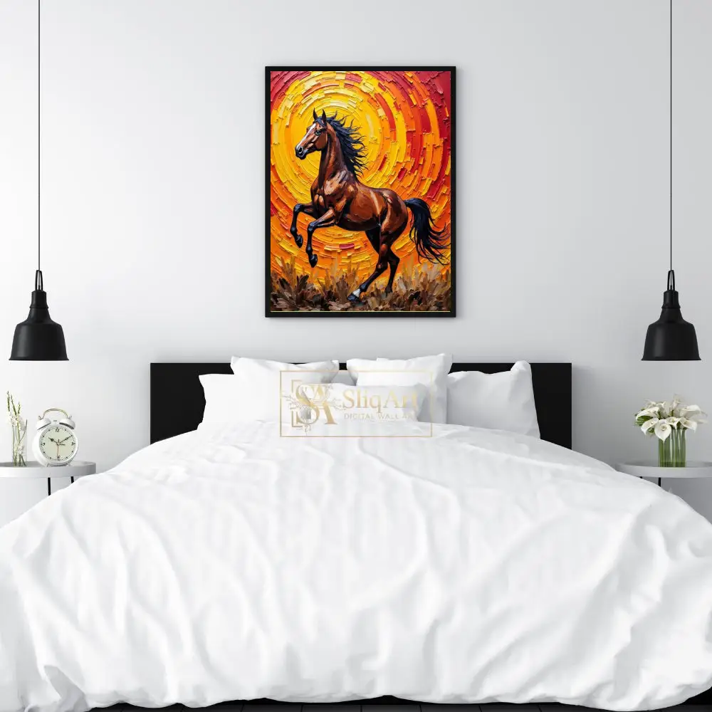 ANI-sunset-horse-painting-422-02 ANI sunset horse painting 422