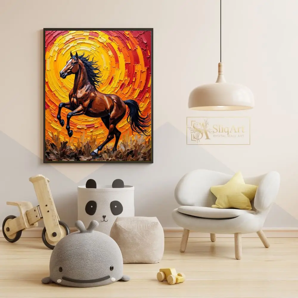 ANI-sunset-horse-painting-422-05 ANI sunset horse painting 422