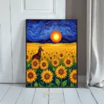 ANI sunset in the field 425