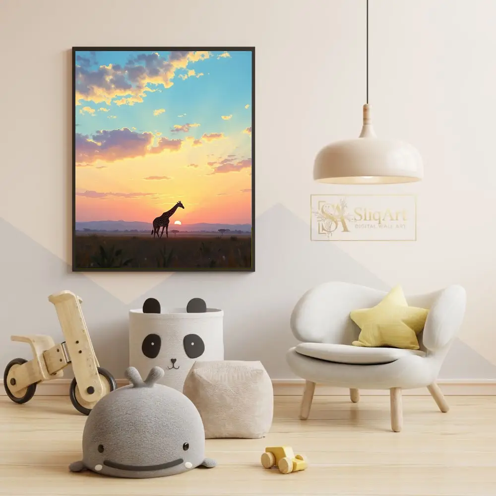 ANI-sunset-silhouette-giraffe-427-05 ANI sunset silhouette giraffe 427