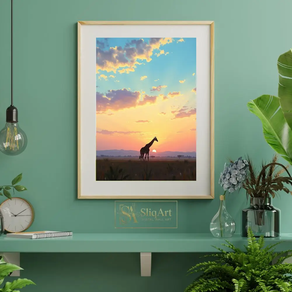 ANI-sunset-silhouette-giraffe-427-06 ANI sunset silhouette giraffe 427