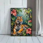 ANI tiger portrait jungle artwork 442