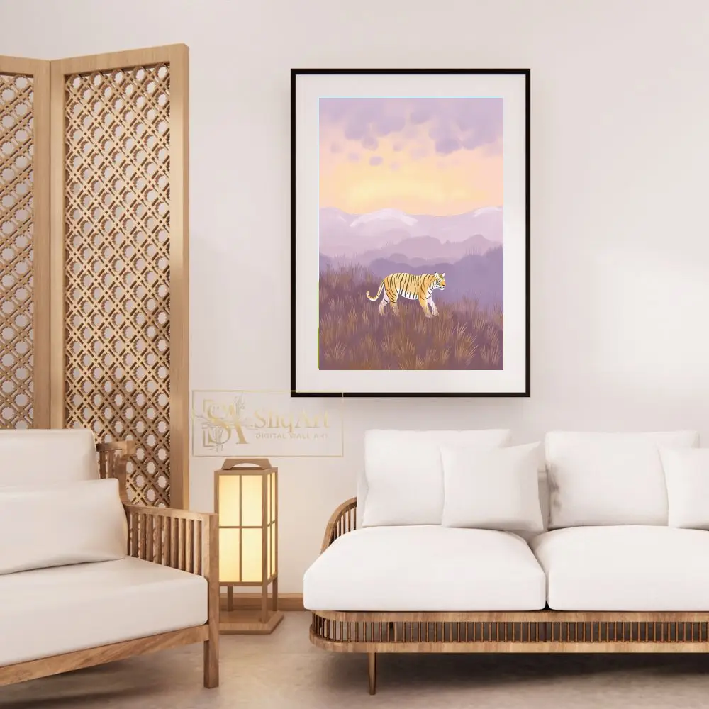 ANI-tiger-sunset-landscape-445-03 ANI tiger sunset landscape 445