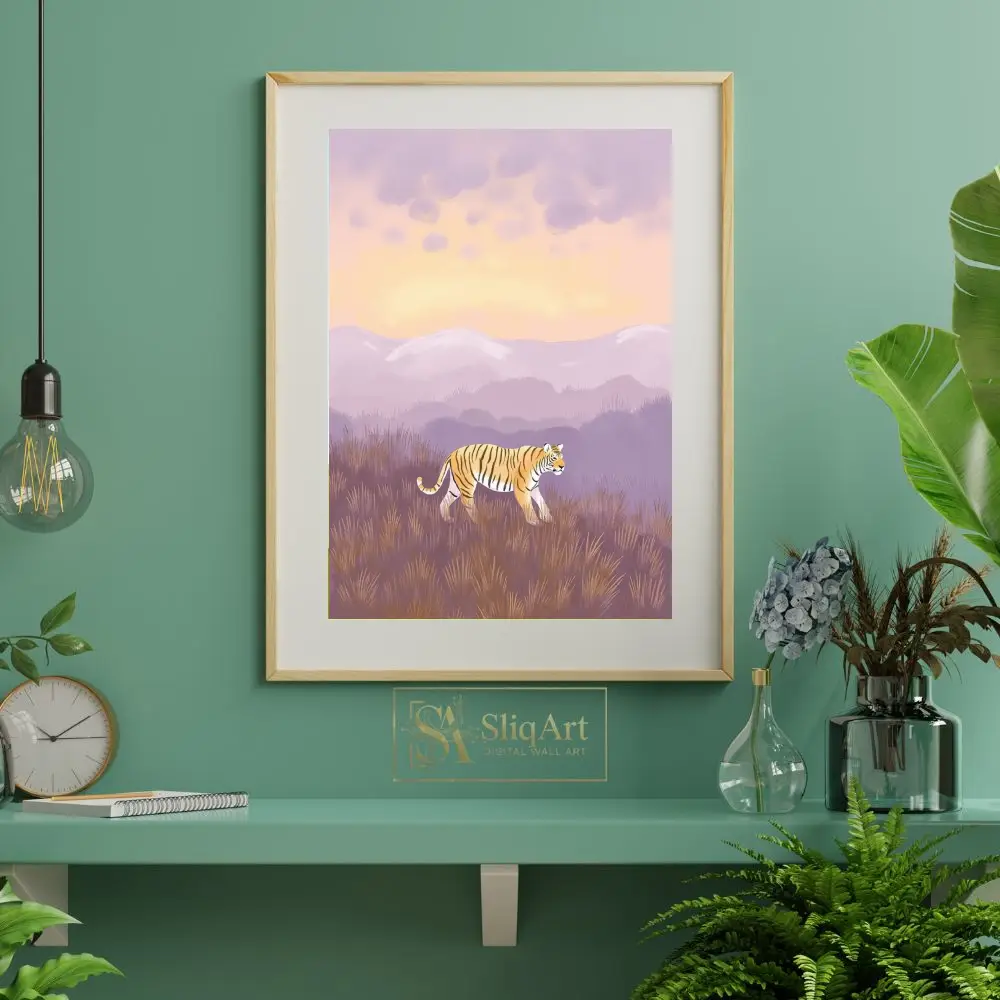 ANI-tiger-sunset-landscape-445-06 ANI tiger sunset landscape 445